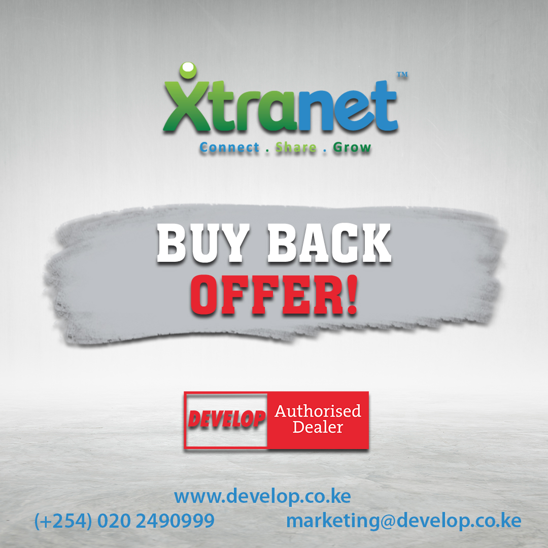 develop posters Buy Back offer